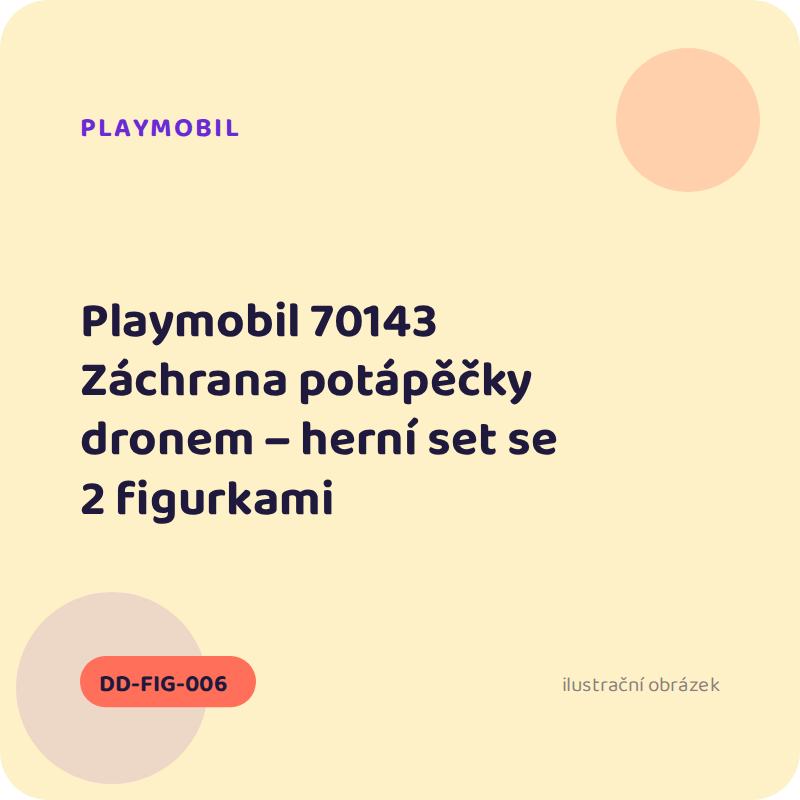Playmobil 70143 Záchrana potápěčky dronem – herní set se 2 figurkami